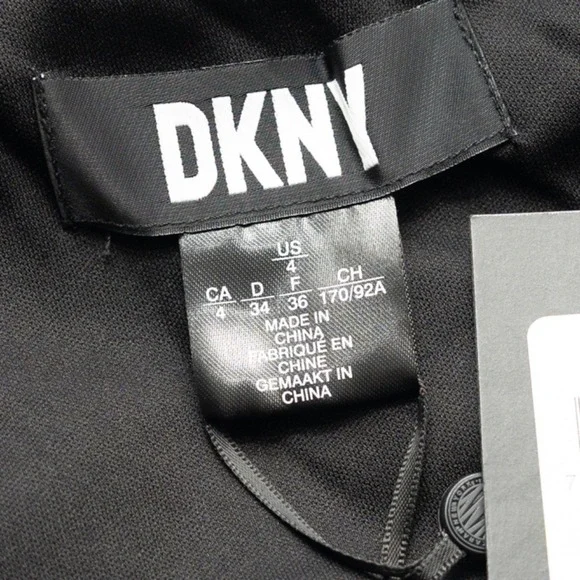 DKNY. One Shoulder Tulle Cocktail Dress. - Picture 3 of 12